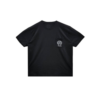 Round Neck Black T-shirt